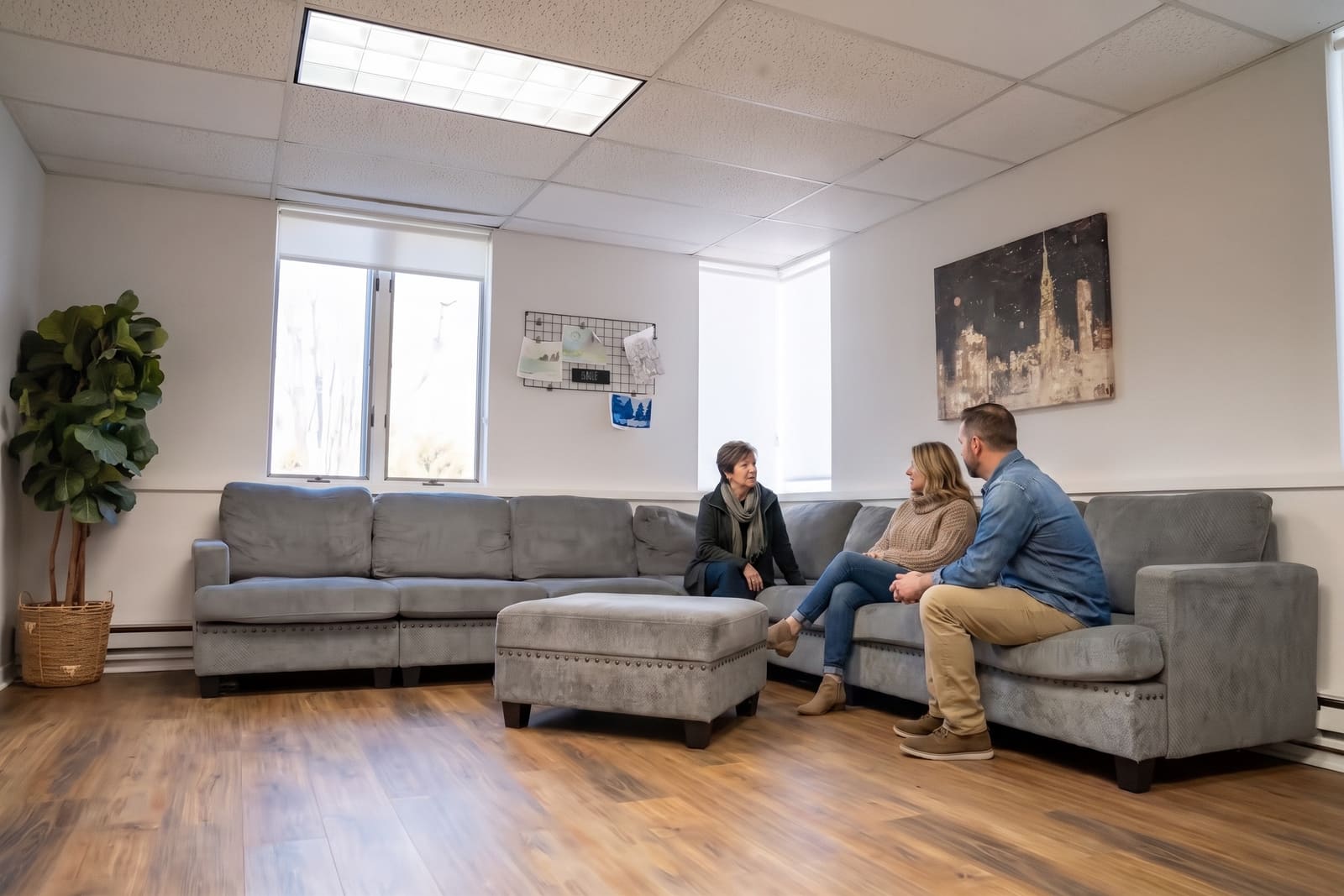 Comfortable Client Lounges